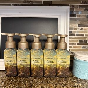 Harvest Gathering Foaming Hand Soap Bath and Body Set of 5